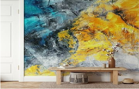 龙陵墙面油画如何保养?