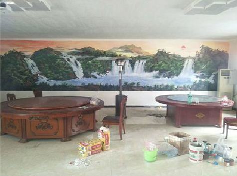 龙陵墙绘-写实风景