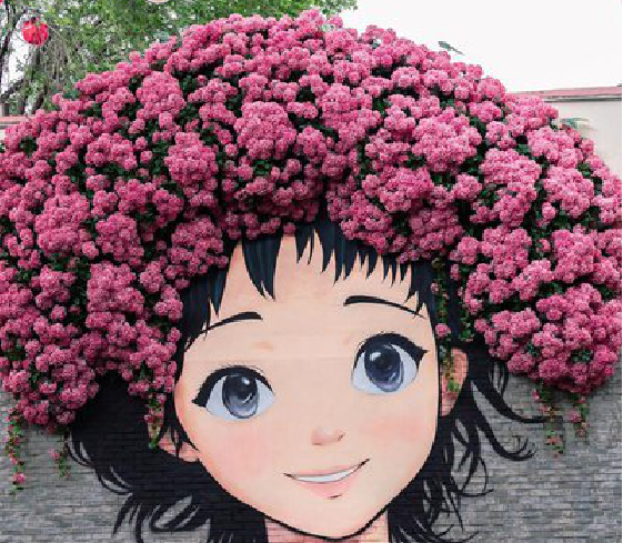 龙陵墙体彩绘-网红墙打卡